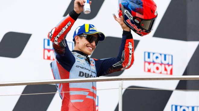 Marc Márquez, en el Gran Premio de Alemania (Foto: Cordon Press).