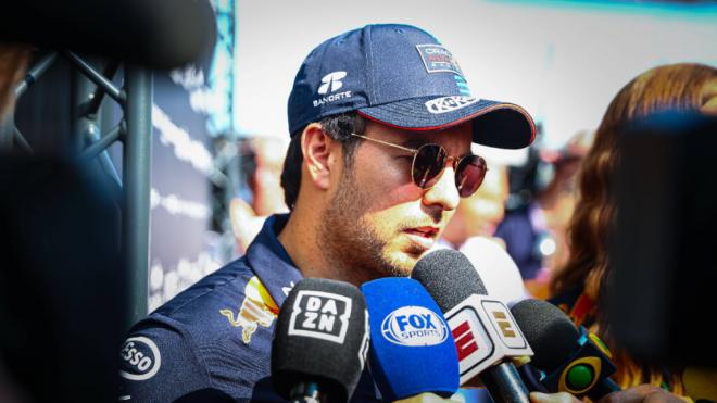 Checo Pérez, en el Gran Premio de Hungría (Foto: Cordon Press).