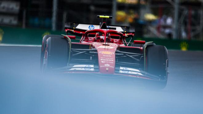 Carlos Sainz, en el Gran Premio de Hungría (Foto: Ferrari).