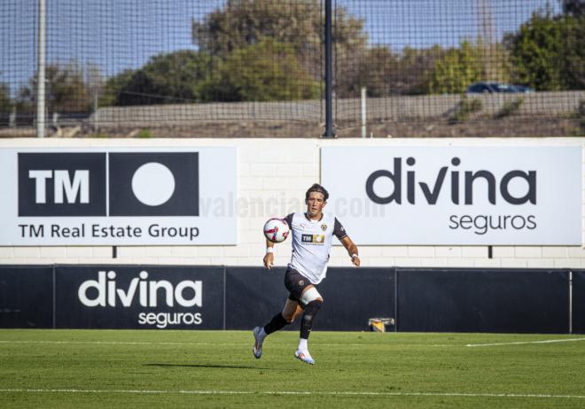 Jesús Vázquez, ante el CD Castellón (Foto: VCF).