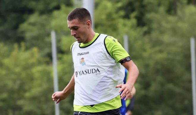 Jon Karrikaburu jugará cedido en el Racing de Santander (Foto: Real Sociedad).