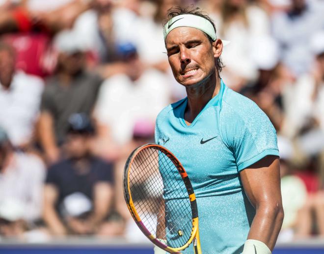 Rafa Nadal, en un partido en Bastad (FOTO: Cordón Press).