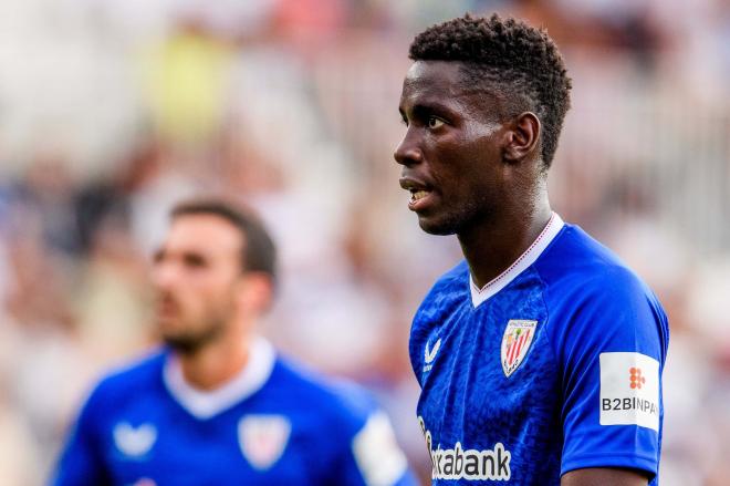  Adama Boiro, en El Plantío frente al Burgos (Foto: Athletic Club).