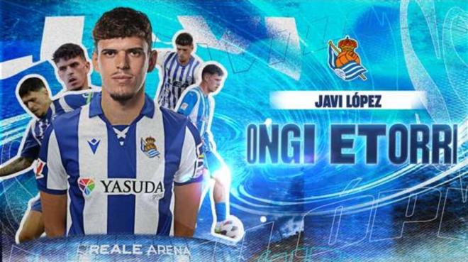 La Real Sociedad hace oficial el fichaje de Javi López.