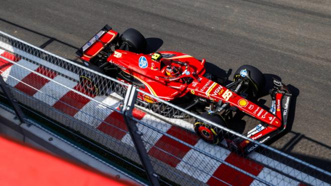 Carlos Sainz, en el Gran Premio de Hungría (Foto: Cordon Press).