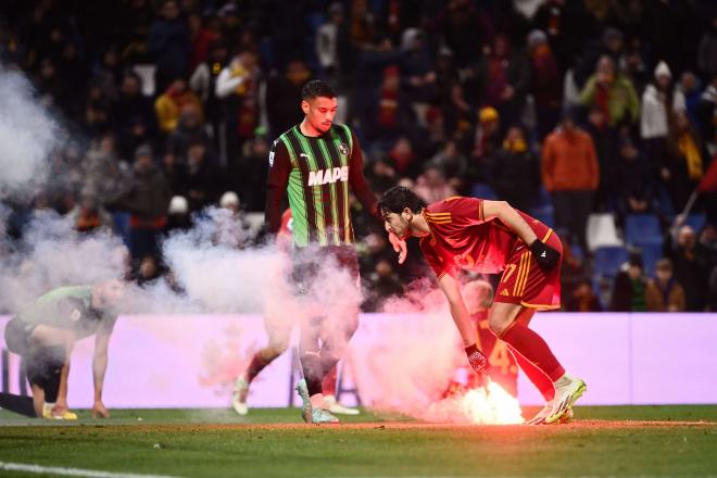 Sardar Azmoun, con la Roma (Foto: Cordon Press).