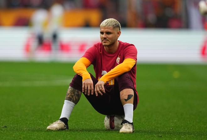 Mauro Icardi en un partido del Galatasaray (Cordon Press)