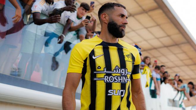 Karim Benzema en la pretemporada con el Al-Ittihad (Cordon Press)