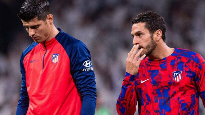 Koke y Morata en el Atlético de Madrid (Cordon Press)