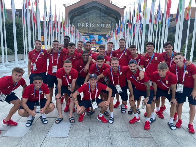 La selección olímpica española, preparada para ampliar el éxito del fútbol nacional (Foto: @SEFutbol).