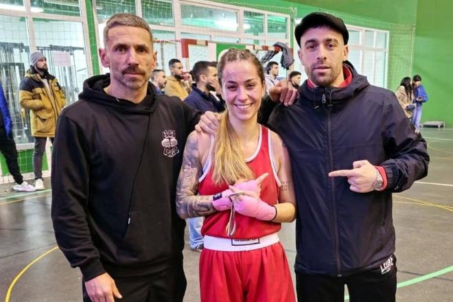 La bilbaína Naia Garmendia es la nueva campeona de España de boxeo tras ser oro en en boxeo olímpico, categoría elite, en León.