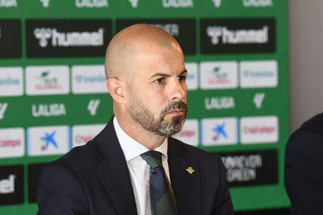 Manu Fajardo, director deportivo del Real Betis (Foto: Kiko Hurtado).