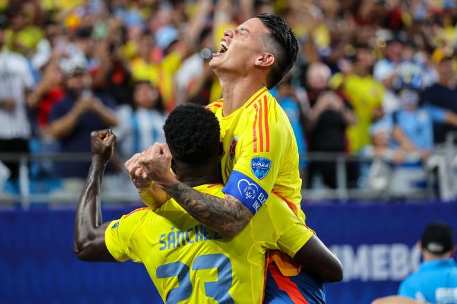 James Rodríguez durante la disputa de la Copa América. (Foto: Cordon Press)