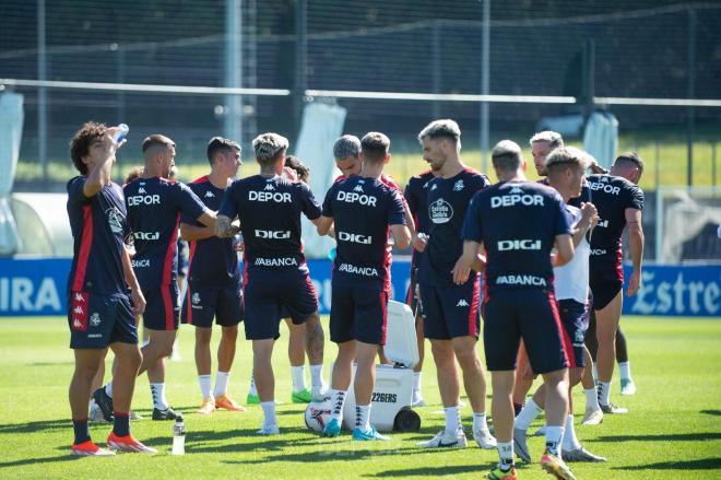 Entrenamiento del Dépor (Foto: RCD).