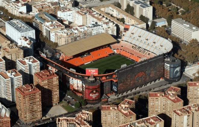 Mestalla desde arriba