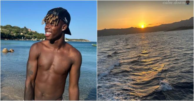 Nico Williams, de vacaciones (Fotos: Instagram).