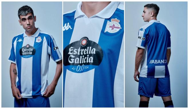 La camiseta del Dépor para la temporada 24/25. (Foto: Deportivo)