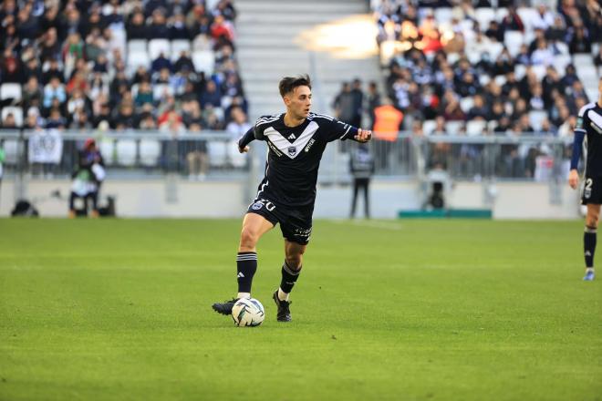 Pedro Díaz, con el Girondins de Burdeos (Foto: @Girondins).