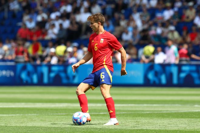 Pablo Barrios, en el Uzbekistán-España (Foto: Cordon Press).