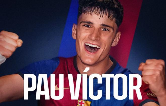 Pau Víctor, fichaje del Barcelona.