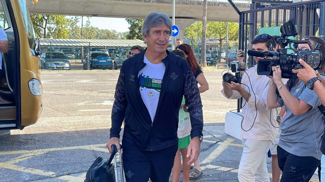 Manuel Pellegrini, antes de salir a Estados Unidos (Foto: Kiko Hurtado).