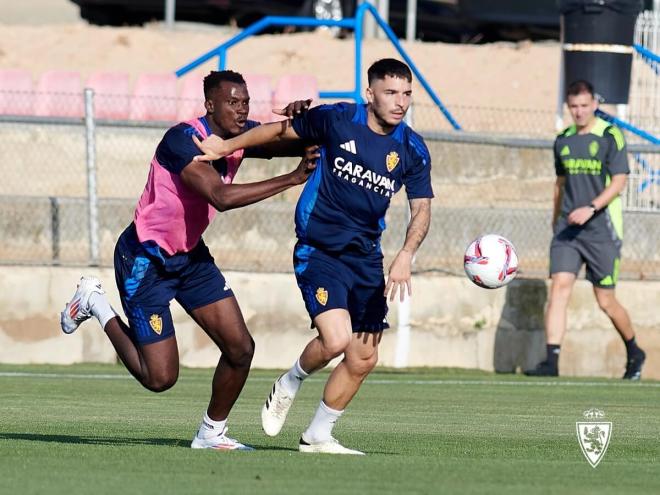 Amistoso del Real Zaragoza ante el Deportivo Aragón (Foto: Real Zaragoza).