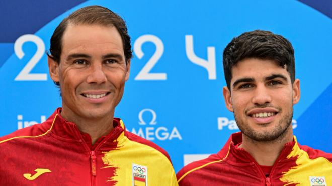 Rafa Nadal y Carlos Alcaraz pelearán por sumar una medalla en los Juegos Olímpicos de París (ATP)