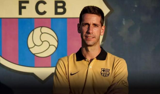 Albert Sánchez, nuevo entrenador del Barça Atlètic (Foto: FC Barcelona).