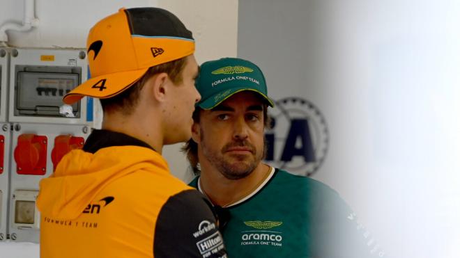 Fernando Alonso, en el Gran Premio de Hungría (Foto: Cordon Press).