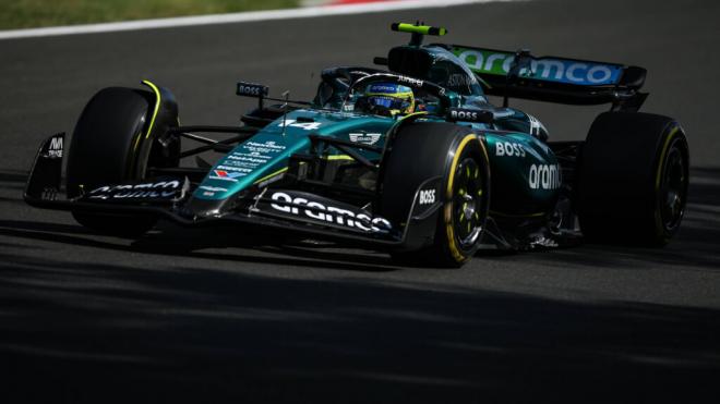 Fernando Alonso, en el Gran Premio de Hungría (Foto: Cordon Press).