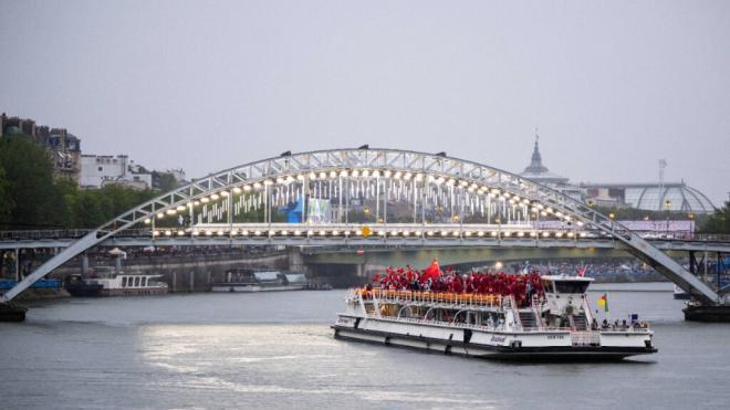 El río Sena fue el lugar elegido para la Ceremonia de Inauguración de los Juegos Olímpicos (foto