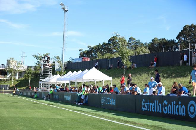 Aficionados del Celta en Afouteza (Foto: RC Celta).