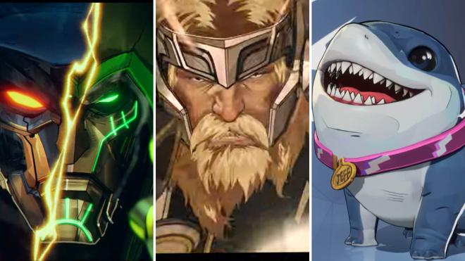 Doctor Doom, Thor y Jeff, los tres nuevos personajes de Marvel Rivals presentados en la San Diego C