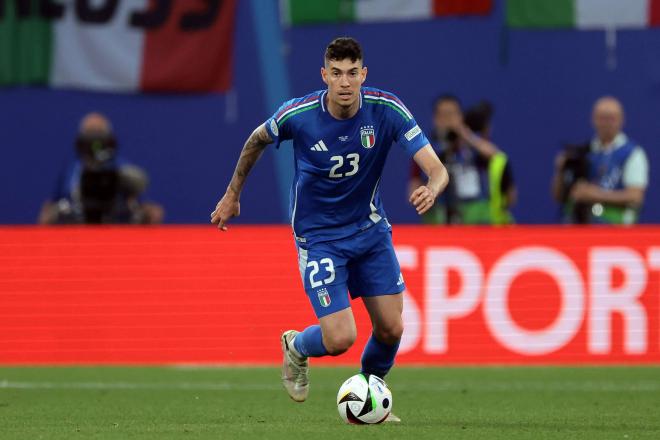 Alessandro Bastoni, en un partido con Italia en la Eurocopa (Foto: Cordon Press).