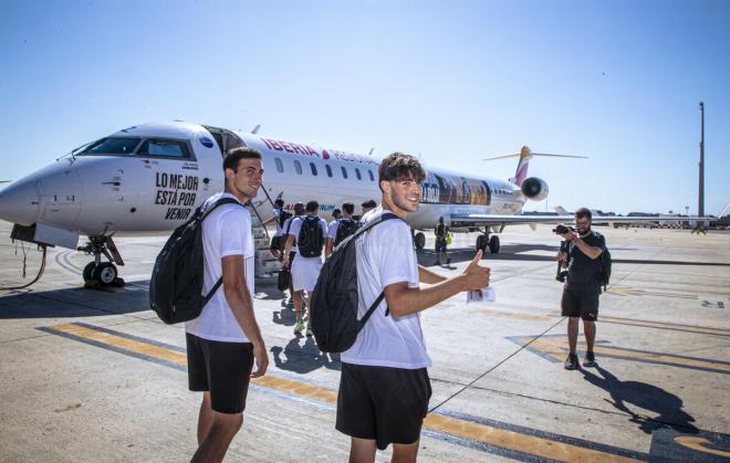 Javi Guerra camino a Holanda