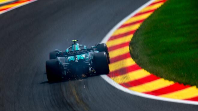 Fernando Alonso, en el Gran Premio de Bélgica (Foto: Cordon Press).