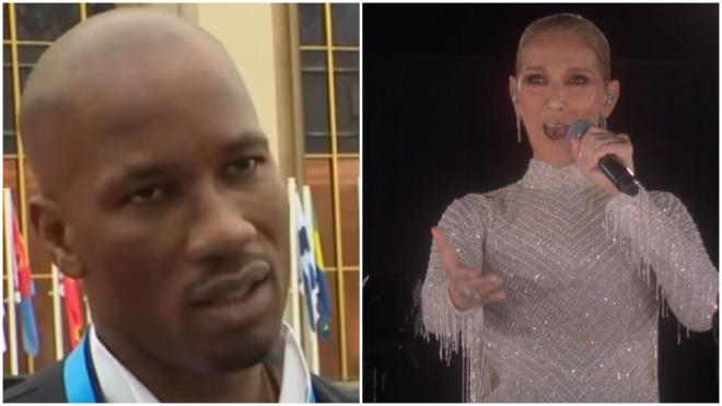 Didier Drogba y Celine Dion fueron algunas de las personalidades que estuvieron presentes en la Cer