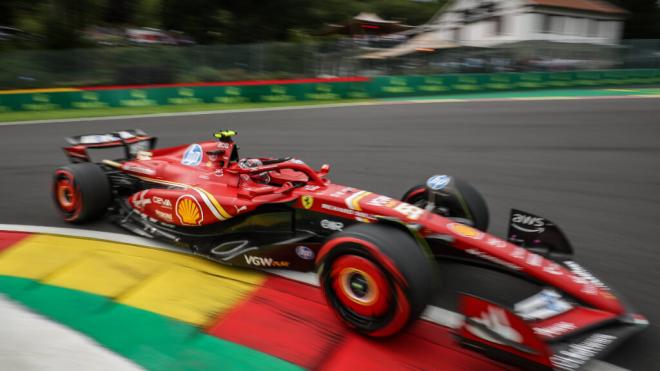 Carlos Sainz, en Spa (Foto: Cordon Press).