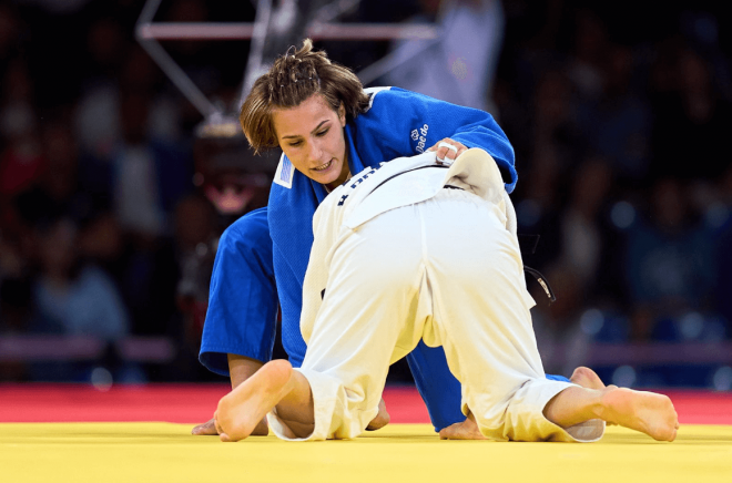 Laura Martínez, en una de las pruebas (FOTO: COE).