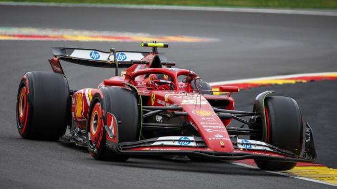 Carlos Sainz, en el Gran Premio de Bélgica (Foto: Cordon Press).