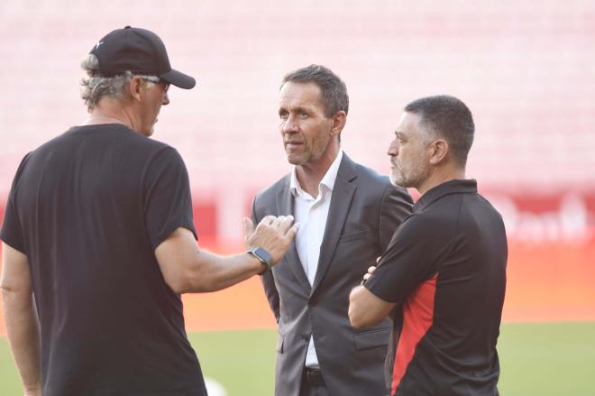 Ramón Planes, junto a Blanc y Pimienta, en el Trofeo Antonio Puerta (Foto: Kiko Hurtado).