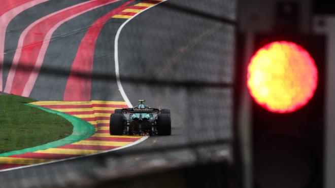 Fernando Alonso, en el Gran Premio de Bélgica (Foto: Cordon Press).