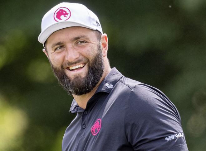 Jon Rahm, durante la disputa del LIV Golf (Foto: Twitter).