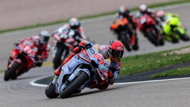 Marc Márquez, en el Gran Premio de Alemania (Foto: Cordon Press).