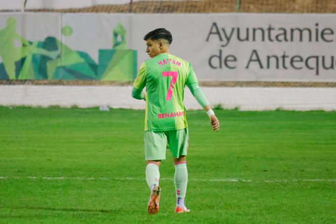 Haitam, la pasada campaña con el Málaga. (Foto: MCF)