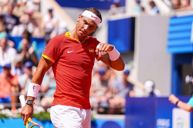 Rafa Nadal, en su partido ante Novak Djokovic (Foto: Cordon Press).