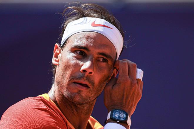 Rafa Nadal, tras perder ante Djokovic en París (Foto: Cordon Press).