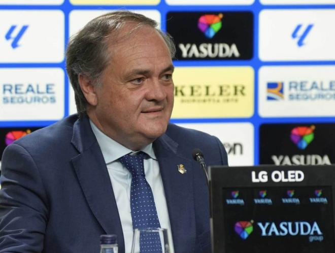 Jokin Aperribay, presidente de la Real Sociedad (Foto: Real Sociedad)