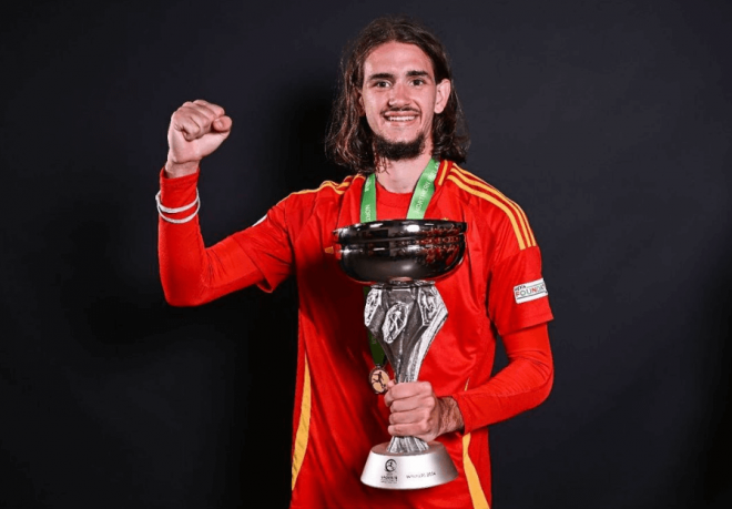 Yarek Gasiorowski, campeón del Europeo sub 19.