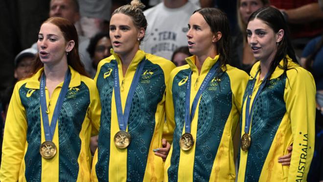 Equipo de natación de Australia en París 2024 (Cordon Press)